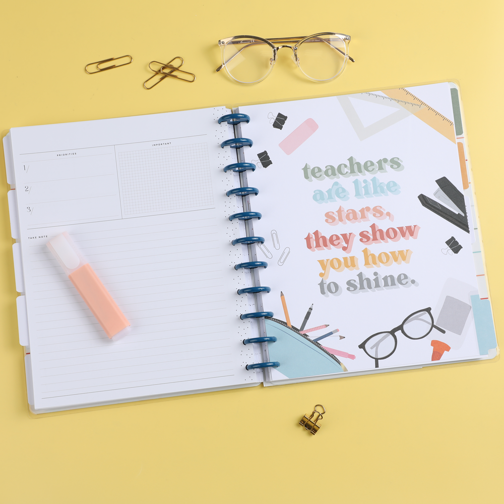 Happy Planner Undated kind teacher