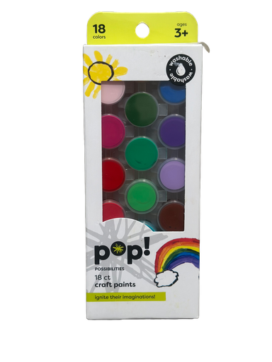 POP! Pintura de acuarela 18 ud